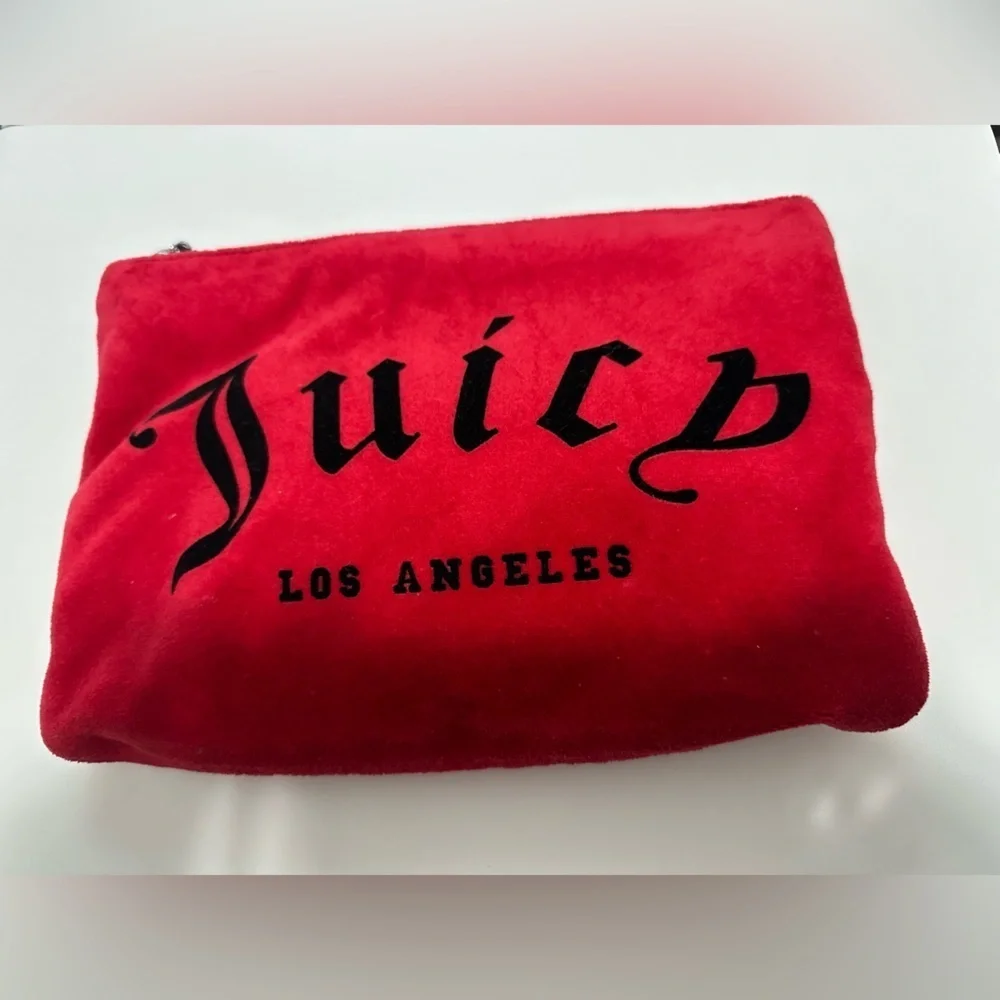 Juicy Couture Scarlet Velvet Pouch